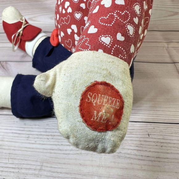 VTG Raggedy Andy Rag Doll 19” Singing & Swaying Sitting Stuffed PBC -Works/Dirty - Picture 5 of 16